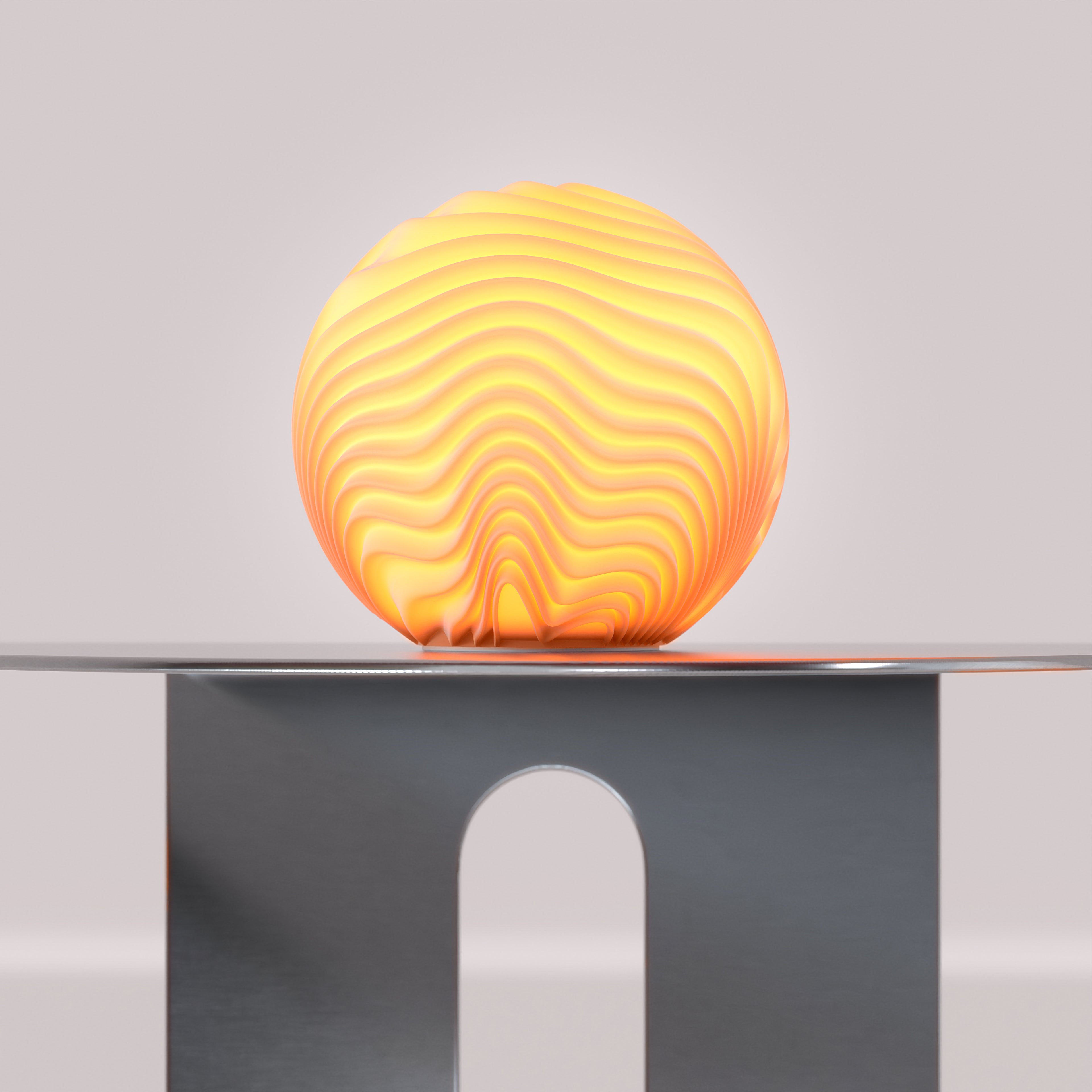 O3 Dune Sculpted Lamp