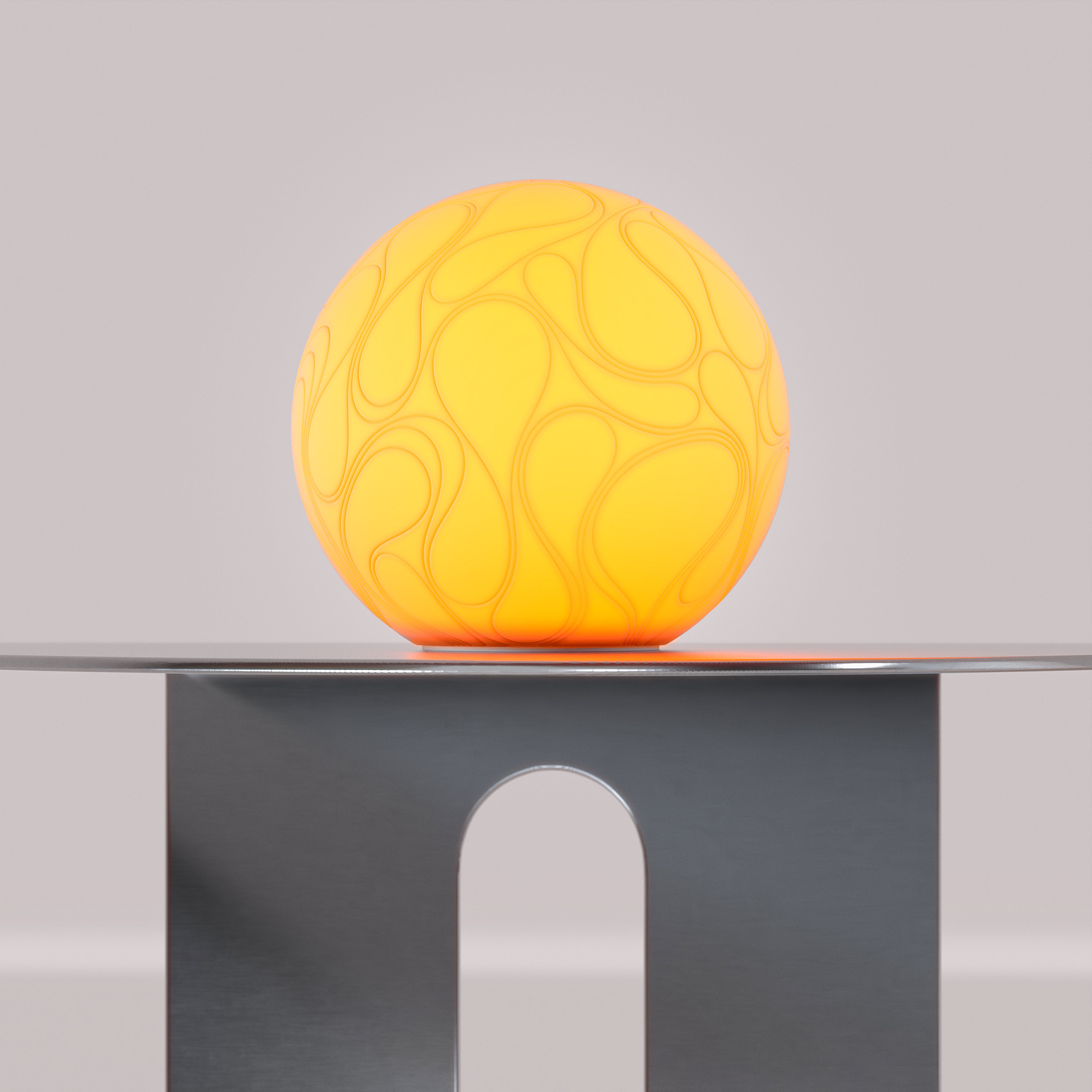 O8 River Sculpted Lamp