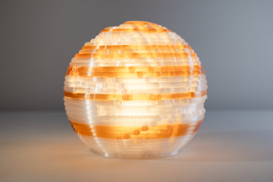 O13-s Erosion Sculpted Mini Lamp