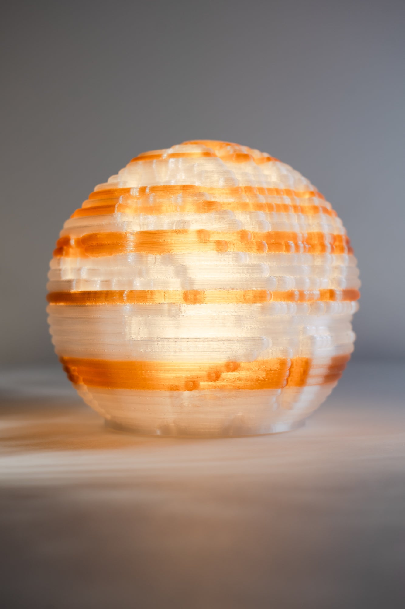 O13-s Erosion Sculpted Mini Lamp
