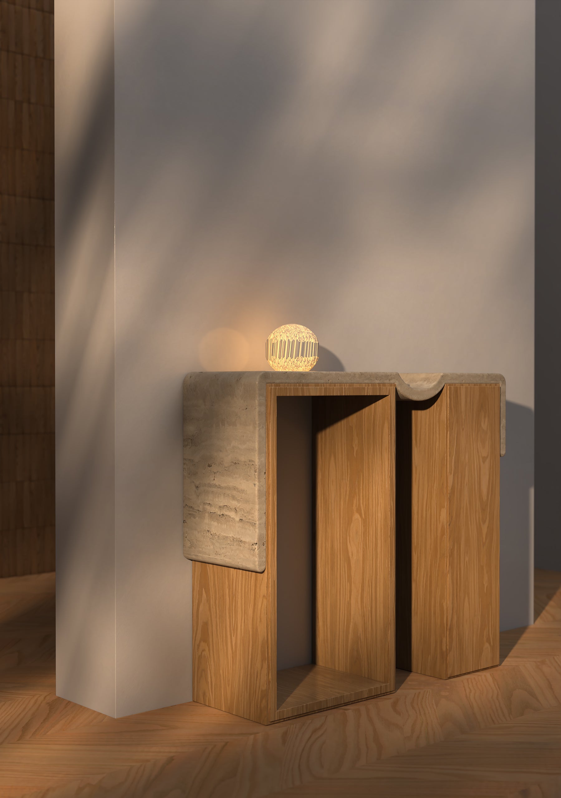 O15-s Biomorphic Mini Lamp