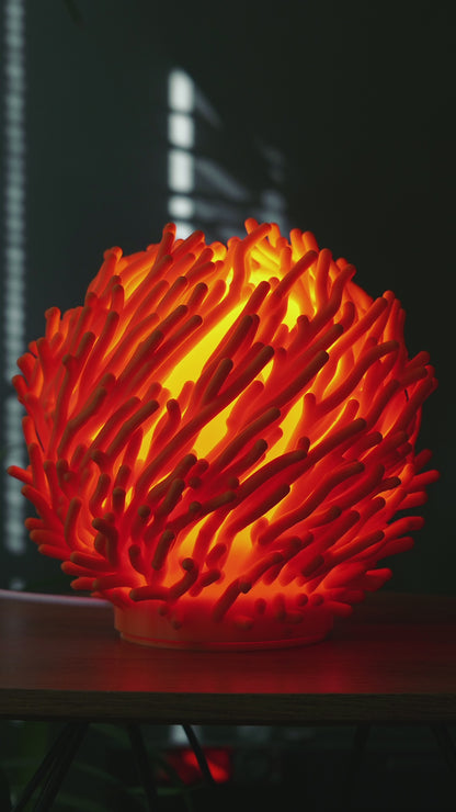 O7 Coral Sculpted Lamp