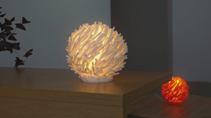 O7 Coral Sculpted Lamp